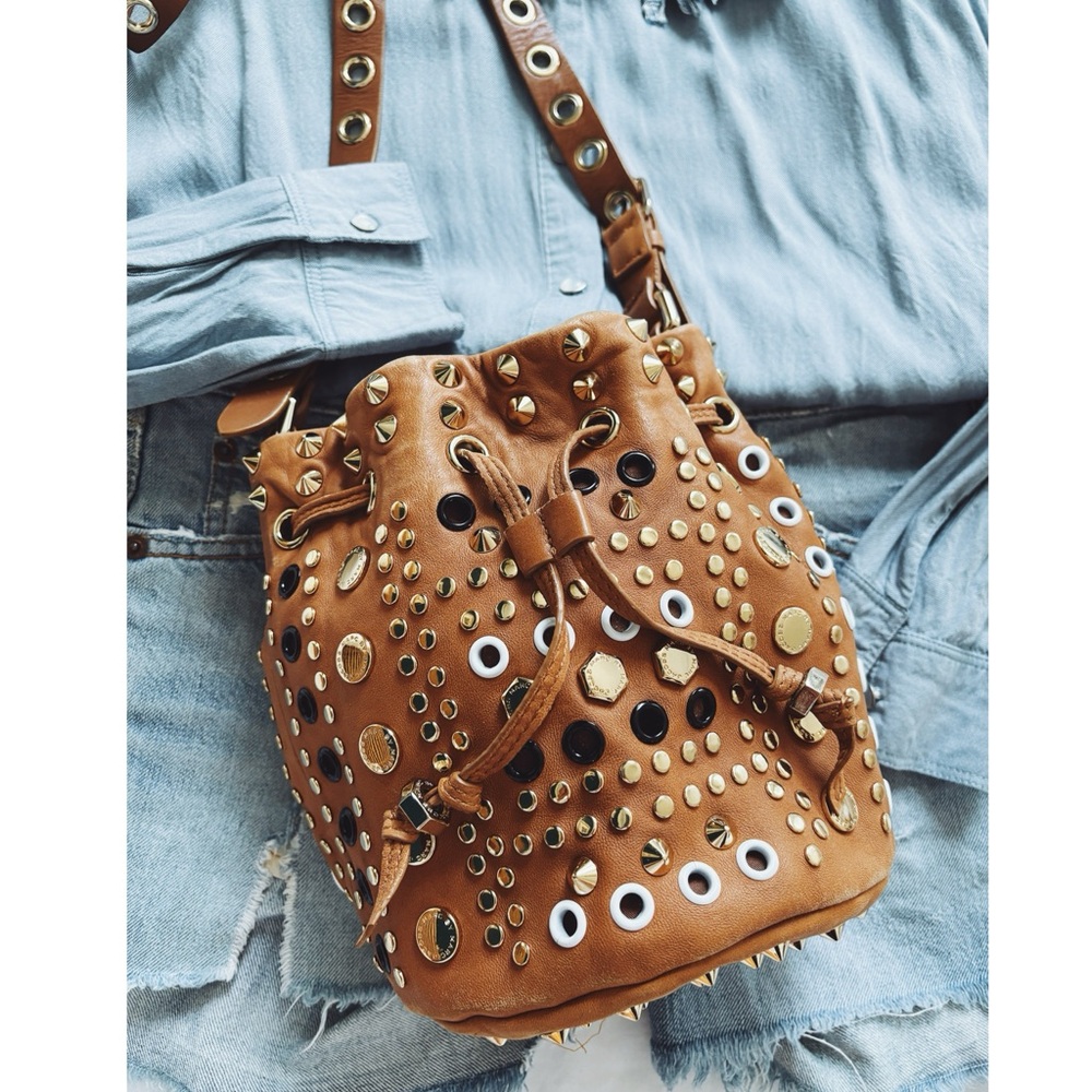 Marc By Marc Jacobs Studded bucket bag Y2K